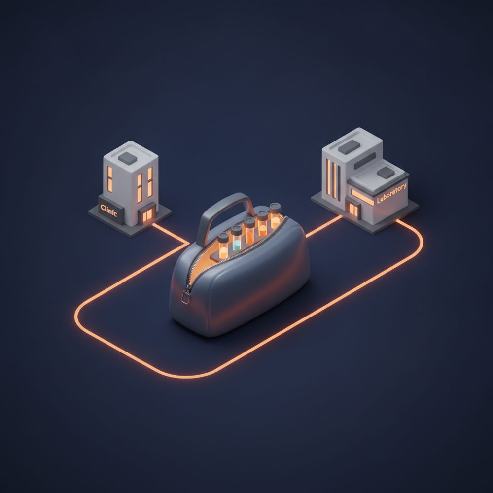 Ship Steward Clinical Labs courier management